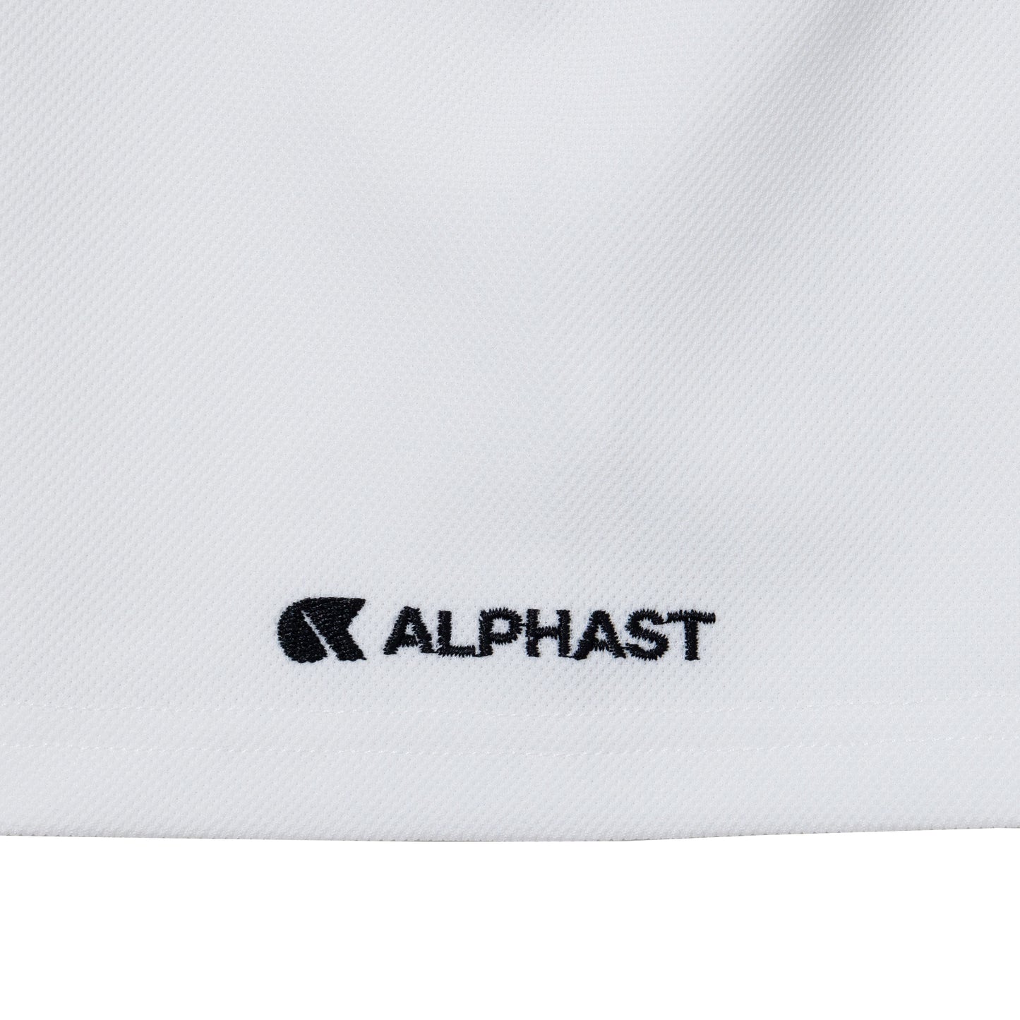 【ALPHAST(アルファスト)】半袖ポロシャツ・白(メンズ)