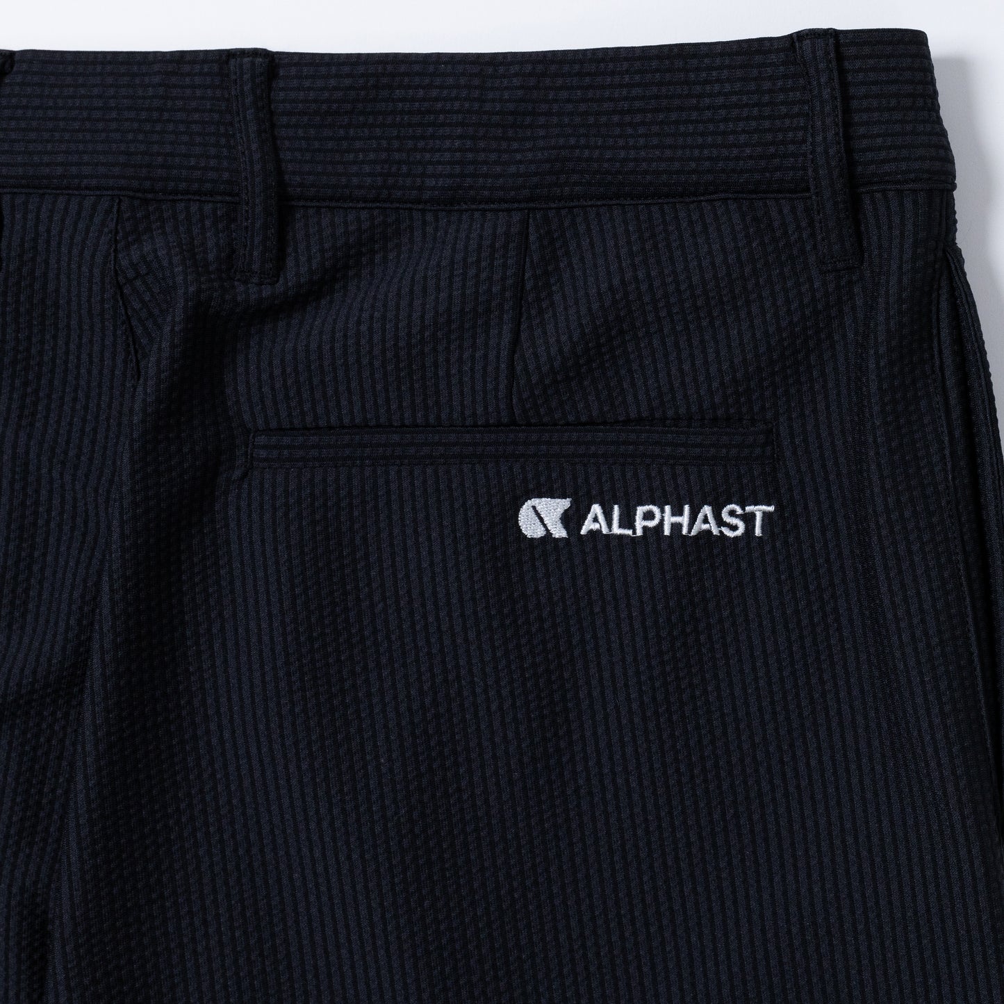 【ALPHAST(アルファスト)】ストレッチロングパンツ・黒(メンズ)