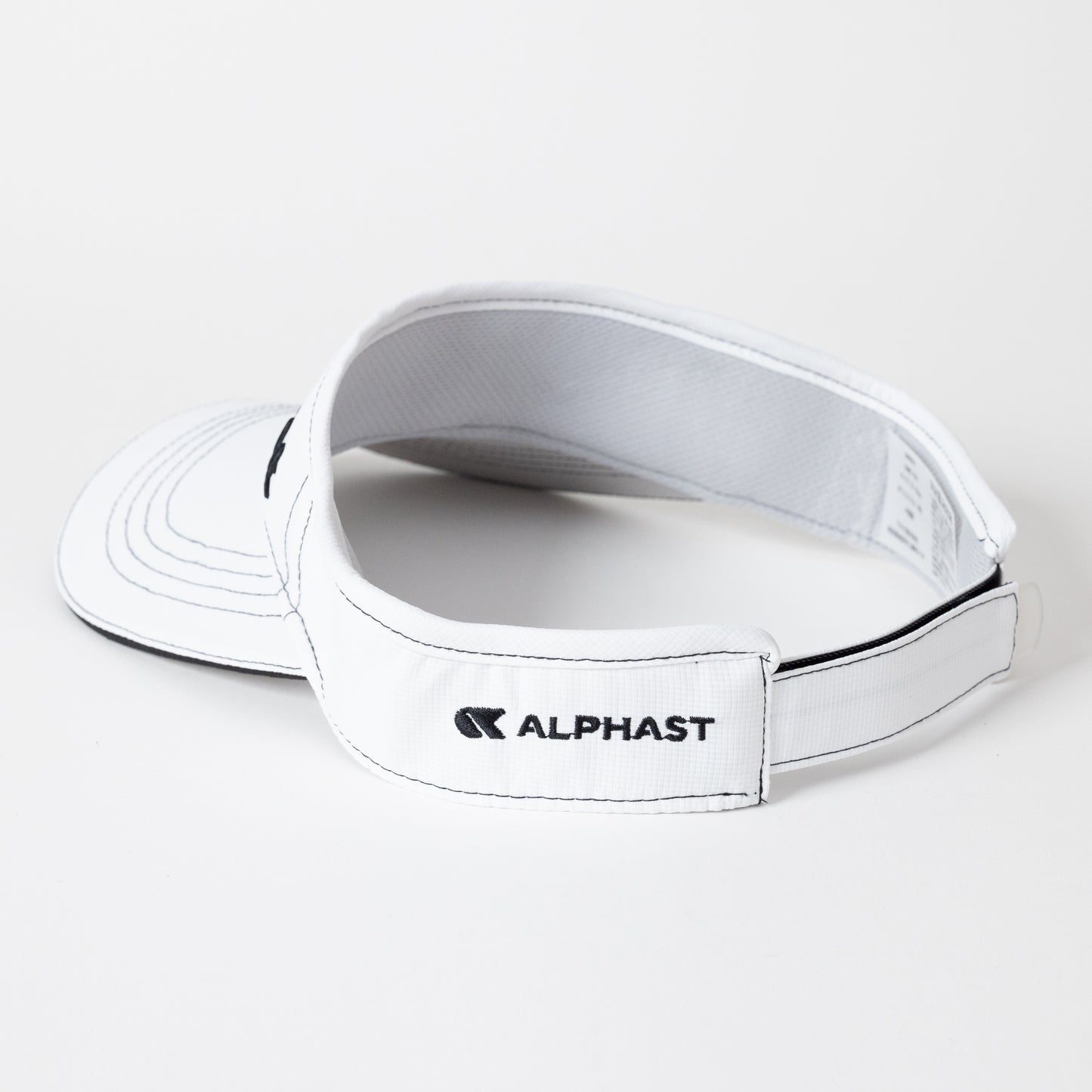 【ALPHAST(アルファスト)】バイザー・白(ユニセックス)